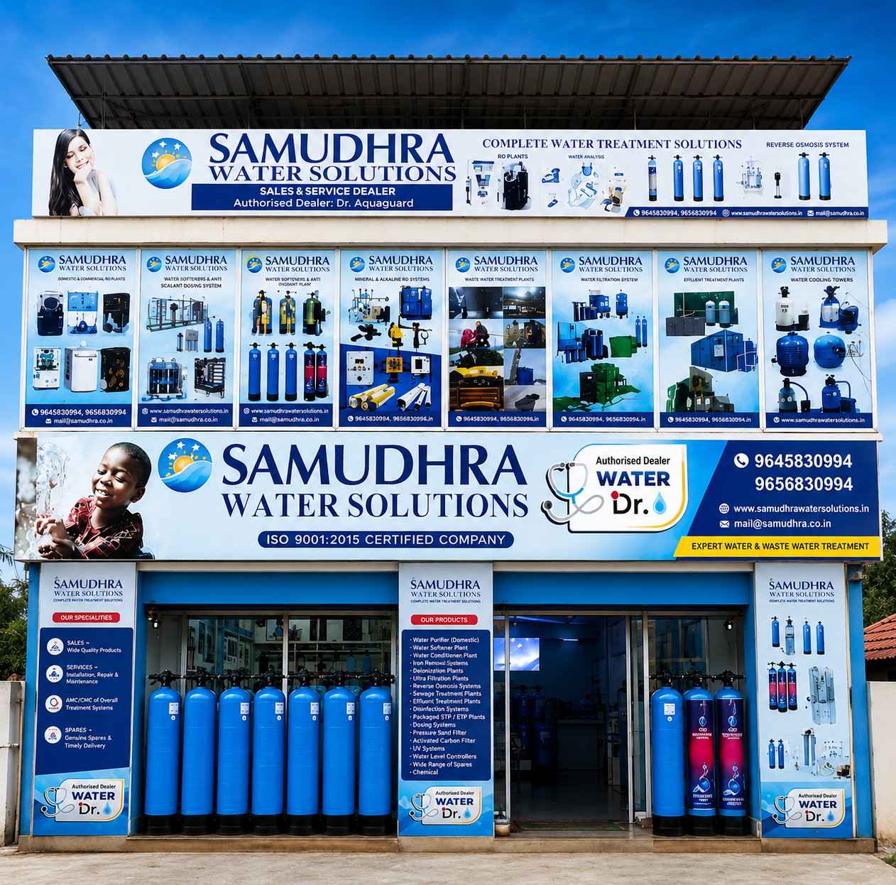 Samudhra Water Solutions Showroom and Office